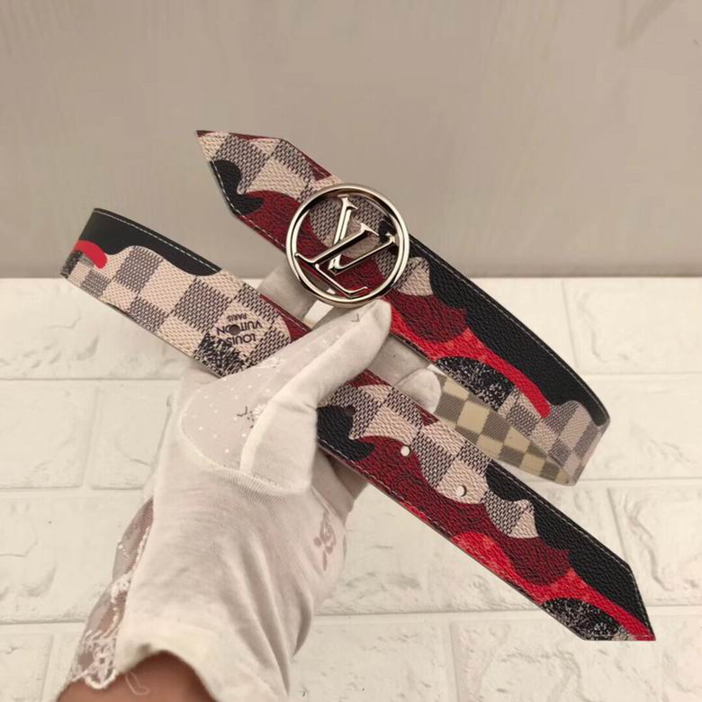 LV Belt 34mmX95-110cm 7D06